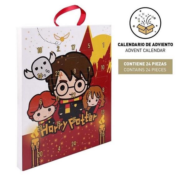 CALENDARI ADVENT HARRY POTTER ACCESORIS CHIBI | 8445484003383 | CERDÀ | Llibreria La Gralla | Llibreria online de Granollers