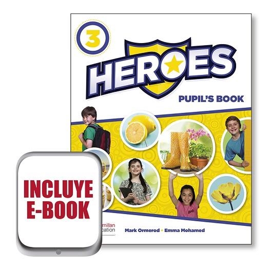 HEROES 3 PB (EBOOK) PK | 9781380008541 | MOHAMED, EMMA / ORMEROD, MARK | Llibreria La Gralla | Librería online de Granollers
