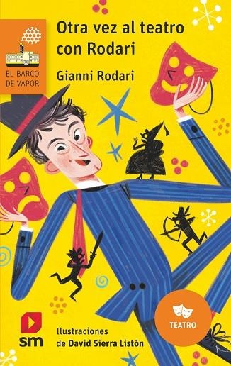 OTRA VEZ AL TEATRO CON RODARI | 9788413922874 | RODARI, GIANNI | Llibreria La Gralla | Llibreria online de Granollers