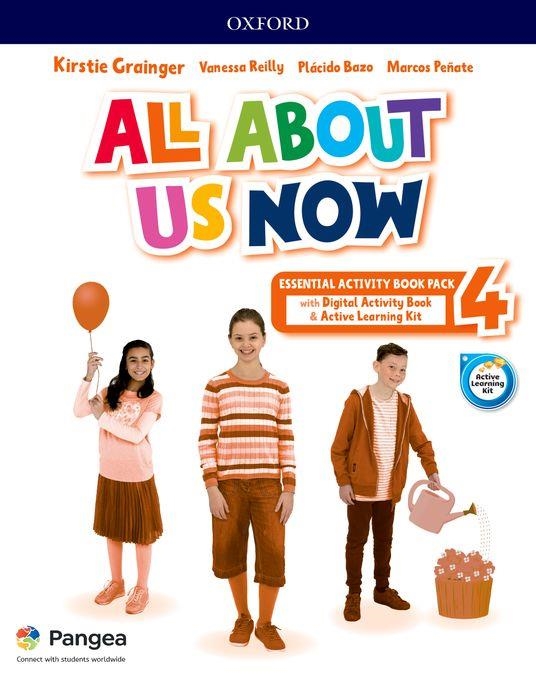 ALL ABOUT US NOW 4 . ACTIVITY BOOK ESSENTIAL PACK | 9780194079792 | REILLY, VANESSA / BAZO, PLÁCIDO / PEÑATE, MARCOS | Llibreria La Gralla | Llibreria online de Granollers