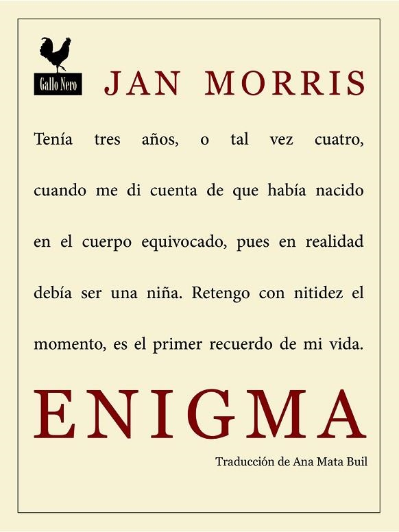 ENIGMA | 9788419168047 | MORRIS, JAN | Llibreria La Gralla | Librería online de Granollers
