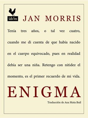 ENIGMA | 9788419168047 | MORRIS, JAN | Llibreria La Gralla | Llibreria online de Granollers