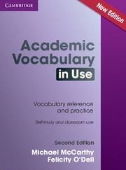 ACADEMIC VOCABULARY IN USE EDITION WITH ANSWERS | 9781107591660 | MCCARTHY,MICHAEL / O'DELL,FELICITY | Llibreria La Gralla | Librería online de Granollers
