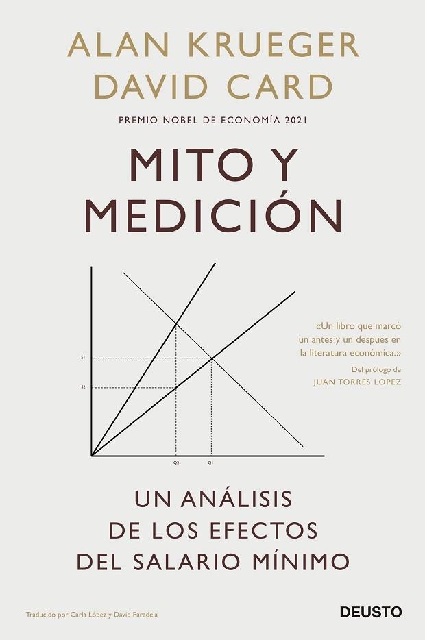 MITO Y MEDICIÓN | 9788423434039 | CARD,DAVID ;  ALAN KRUEGER | Llibreria La Gralla | Librería online de Granollers
