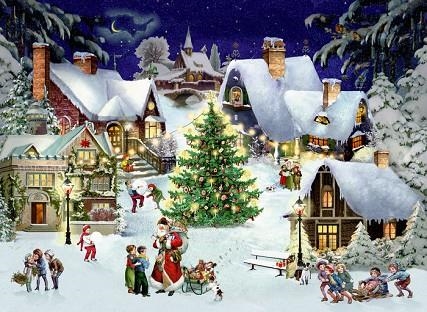 CALENDARI D'ADVENT DIN A4 POBLE A LA MUNTANYA | 4050003726229 | COPPENRATH | Llibreria La Gralla | Librería online de Granollers
