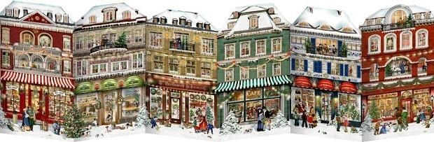 CALENDARI D'ADVENT TRIPTIC BOTIGUES AL NADAL | 4050003725055 | COPPENRATH | Llibreria La Gralla | Librería online de Granollers