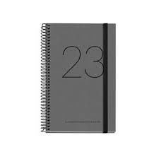 AGENDA 2023 MIQUELRIUS RECYCLED GRI A6 SV CATALA | 8422593384923 | Llibreria La Gralla | Llibreria online de Granollers