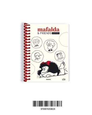 MAFALDA AGENDA PERPETUA ANILLADA FRIENDS BLANCA | 9789878358628 | QUINO | Llibreria La Gralla | Llibreria online de Granollers
