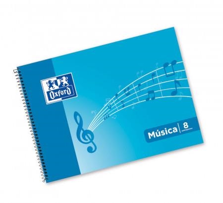 LLIBRETA A5 OXFORD MUSICA APAISAT | 8412771008307 | 100302790 | Llibreria La Gralla | Llibreria online de Granollers