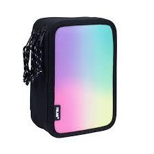 PLUMIER 3 PISOS AMB CONTINGUT MILAN SUNSET NEGRE | 8411574097877 | 081364SNK1 | Llibreria La Gralla | Librería online de Granollers