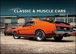 CALENDARIO 2023  LEGENDARY CLASSIC & MUSCLE CARS 4 | 4002725985316 | TENEUES | Llibreria La Gralla | Llibreria online de Granollers