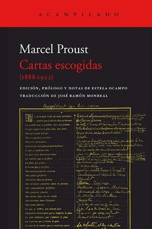 CARTAS ESCOGIDAS (1888-1922) | 9788419036100 | PROUST, MARCEL | Llibreria La Gralla | Llibreria online de Granollers
