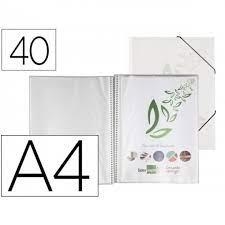 CARPETA 40 FUNDES LIDERPAPEL A4 TRANSPARENT | 8423473109308 | LID10930 | Llibreria La Gralla | Librería online de Granollers