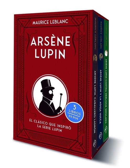 ARSENE LUOIN (ESTUCHE COLECCIÓN) | 9788419004628 | LEBLANC, MAURICE | Llibreria La Gralla | Llibreria online de Granollers