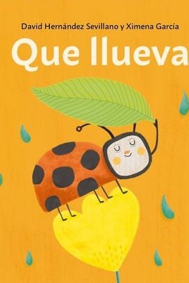 QUE LLUEVA | 9788412504613 | HERNANDEZ SEVILLANO, DAVID/GARCIA, XIMENA | Llibreria La Gralla | Librería online de Granollers