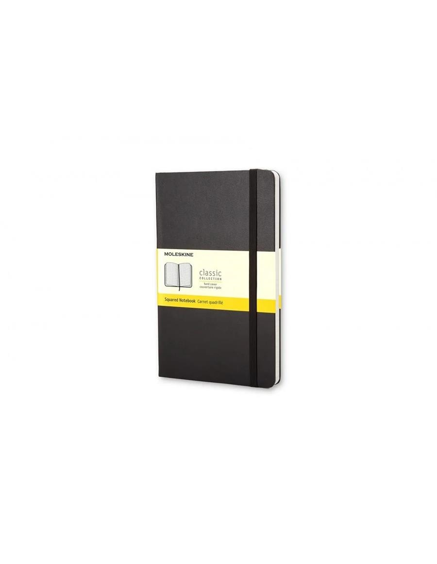LLIBRETA MOLESKINE CLASSIC 13X21CM QUADRES TAPA DURA NEGRA | 9788883701139 | Llibreria La Gralla | Llibreria online de Granollers