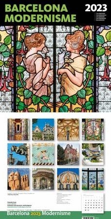 2023 CALENDARI 30X30 BARCELONA MODERNISME (PARET) | 8424455230140 | TRIANGLE POSTALS | Llibreria La Gralla | Librería online de Granollers