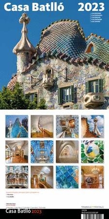 2023 CALENDARI 16X16 CASA BATLLÓ (PARET) | 8424455230249 | TRIANGLE POSTALS | Llibreria La Gralla | Librería online de Granollers