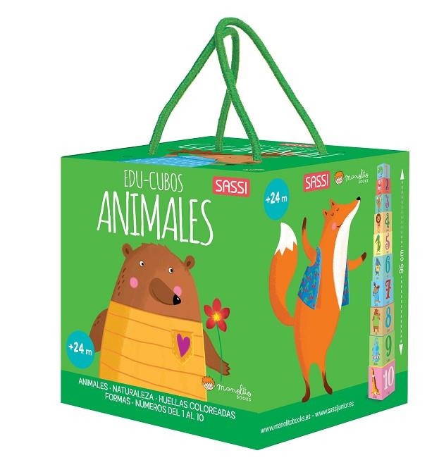 ANIMALES - EDU-CUBOS | 9788418697418 | M. GAULE, E. TOMÈ | Llibreria La Gralla | Llibreria online de Granollers