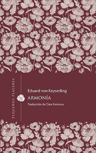 ARMONÍA | 9788412401967 | VON KEYSERLING, EDUARD | Llibreria La Gralla | Llibreria online de Granollers