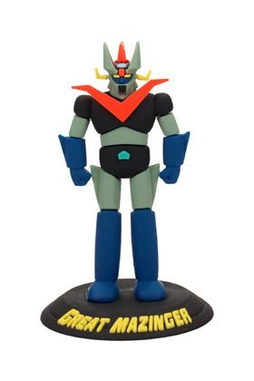 MINI FIGURA GOMA GREAT MAZINGER MAZINGER Z | 8435450252655 | SD TOYS | Llibreria La Gralla | Librería online de Granollers