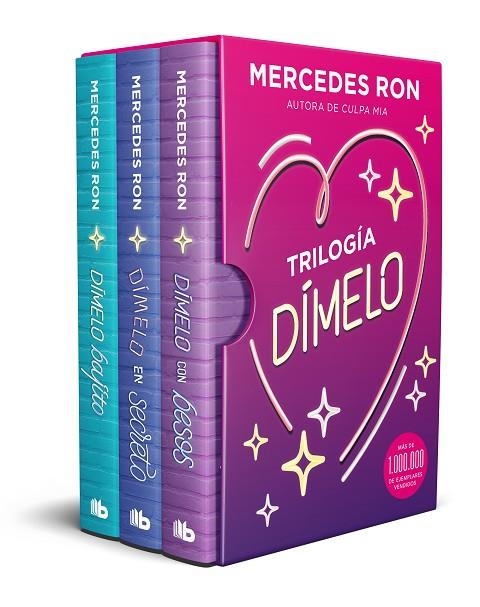 TRILOGÍA DÍMELO (ESTUCHE CON: DÍMELO BAJITO | DÍMELO EN SECRETO | DÍMELO CON BES | 9788413146201 | RON, MERCEDES | Llibreria La Gralla | Librería online de Granollers