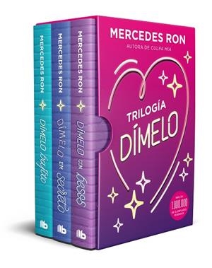 TRILOGÍA DÍMELO (ESTUCHE CON: DÍMELO BAJITO | DÍMELO EN SECRETO | DÍMELO CON BES | 9788413146201 | RON, MERCEDES | Llibreria La Gralla | Llibreria online de Granollers