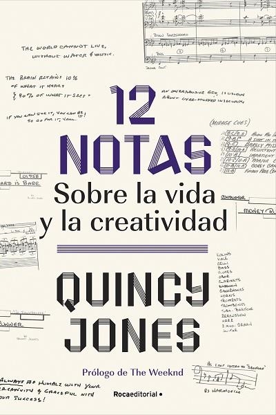 12 NOTAS: SOBRE LA VIDA Y LA CREATIVIDAD | 9788418417382 | JONES, QUINCY | Llibreria La Gralla | Librería online de Granollers