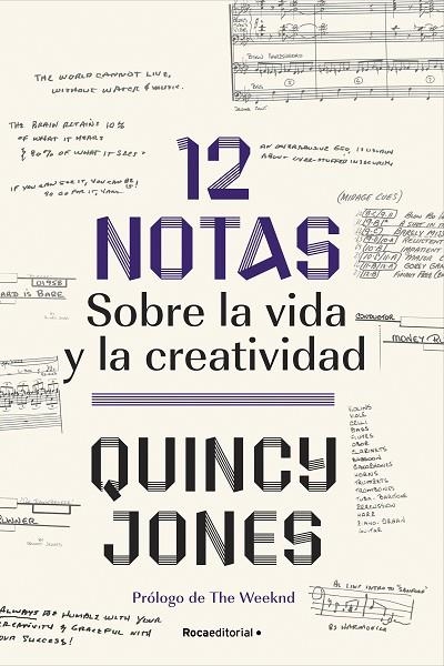 12 NOTAS: SOBRE LA VIDA Y LA CREATIVIDAD | 9788418417382 | JONES, QUINCY | Llibreria La Gralla | Llibreria online de Granollers