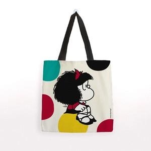 BOLSA ALGODON MAFALDA MEDIANA-SOBRE PELOTA | 6971263703776 | PREMIUM PAPER | Llibreria La Gralla | Librería online de Granollers