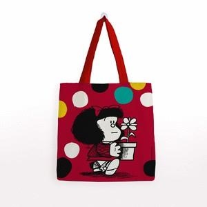 BOLSA ALGODON MAFALDA MEDIANA-PLANTA | 6971263703790 | PREMIUM PAPER | Llibreria La Gralla | Librería online de Granollers