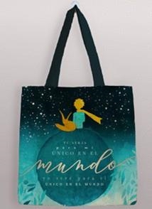 BOLSA ALGODON LE PETIT PRINCE GRANDE - 8 LPP Y EL ZORRO | 6971263707651 | PREMIUM PAPER | Llibreria La Gralla | Librería online de Granollers