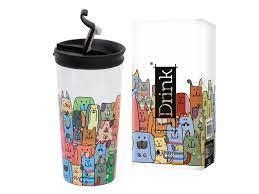 TASSA TÈRMICA IDRINK 350ML BLANCA GOSOS | 8057711465675 | ID0231 | Llibreria La Gralla | Llibreria online de Granollers