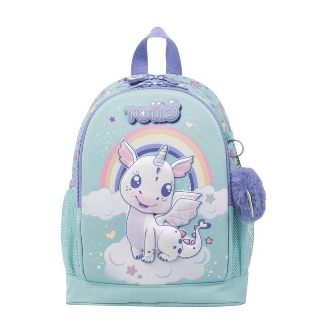 MOTXILLA TOTTO PETITA DRAC UNICORN | 7704758630160 | MJ04DGY001-2220-4JD | Llibreria La Gralla | Librería online de Granollers