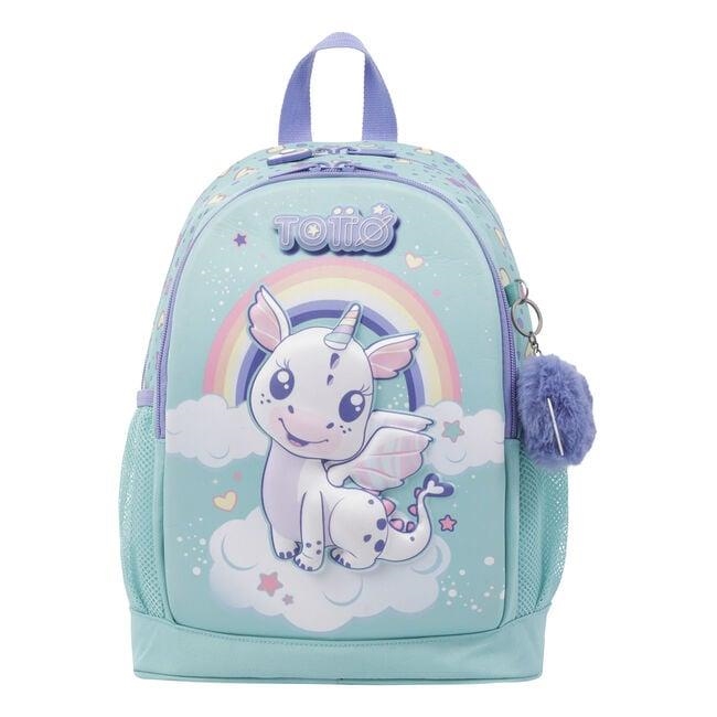 MOTXILLA TOTTO MITJANA DRAC UNICORN | 7704758630177 | MJ04DGY002-2220-4JDM | Llibreria La Gralla | Librería online de Granollers