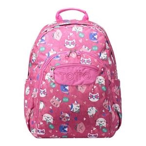 MOTXILLA TOTTO ACUARELES GATS | 7704758626163 | MA04ECO021-2220N-8IW | Llibreria La Gralla | Librería online de Granollers