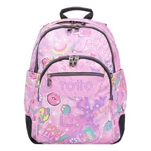 MOTXILLA TOTTO CRAYOLES ROSA GELATS | 7704758626248 | MA04ECO029-2220N-3Q5 | Llibreria La Gralla | Librería online de Granollers