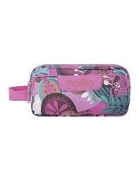 PORTATOT TRIPLE TOTTO AGAPEC ROSA SELVA | 7704758620703 | Llibreria La Gralla | Librería online de Granollers