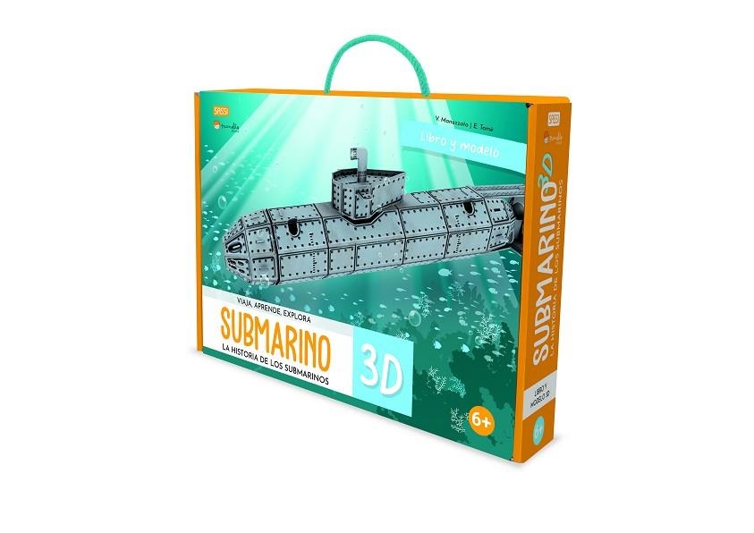 CONSTRUYE EL SUBMARINO 3D | 9788418697685 | V. MANUZZATO, E. TOMÉ | Llibreria La Gralla | Librería online de Granollers