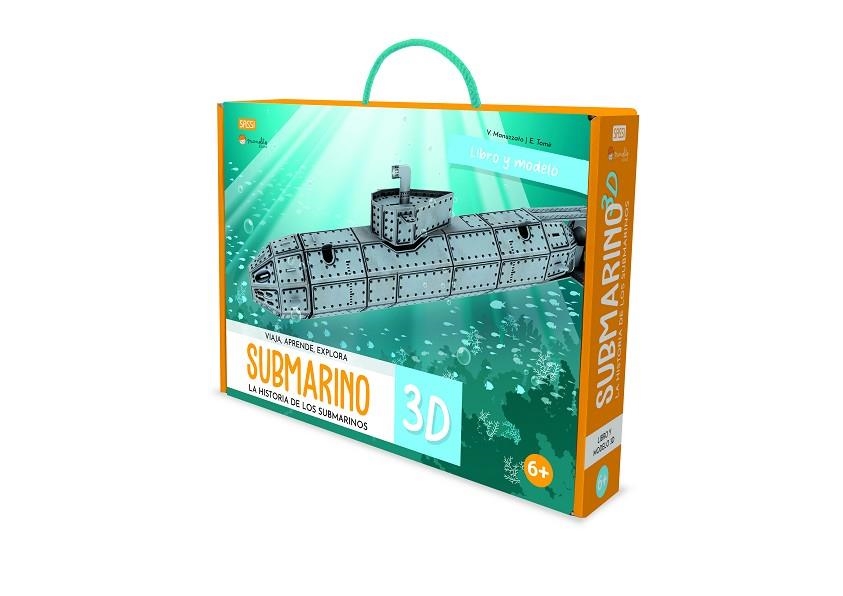 CONSTRUYE EL SUBMARINO 3D | 9788418697685 | V. MANUZZATO, E. TOMÉ | Llibreria La Gralla | Llibreria online de Granollers