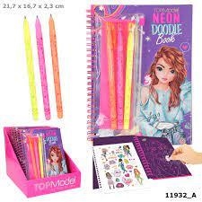 QUADERN TOP MODEL DOODLE BOOK NEON AMB RETOLADORS | 4010070613754 | TOP11932 | Llibreria La Gralla | Llibreria online de Granollers