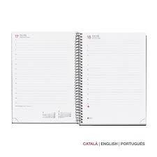 AGENDA 2023 MIQUELRIUS ESPIRAL PLUS A5 SP CAT BLAU | 8422593344095 | 34409 | Llibreria La Gralla | Librería online de Granollers