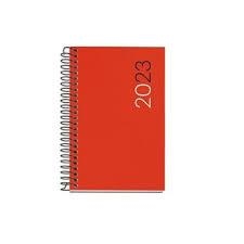 AGENDA 2023 MIQUELRIUS ESPIRAL ACTIVA A7 SV CAT VERMELLA | 8422593394120 | 39412 | Llibreria La Gralla | Librería online de Granollers