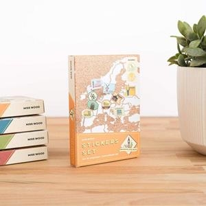 SET DE PEGATINAS MONUMENTOS DEL MUNDO | 8436563403620 | MISS WOOD | Llibreria La Gralla | Librería online de Granollers