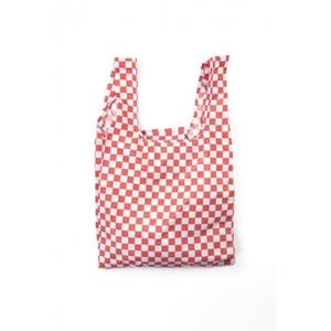 BOLSA REUTILIZABLE KIND BAG M CHECKERBOARD RED & BLUE | 5060961510180 | KIND BAG | Llibreria La Gralla | Librería online de Granollers