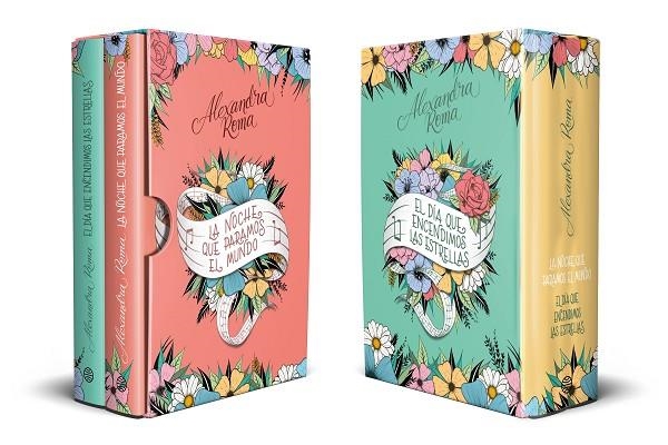 ESTUCHE FUGACES PERO ETERNOS (LA NOCHE QUE PARAMOS EL MUNDO + EL DÍA QUE ENCENDI | 9788408264996 | ROMA, ALEXANDRA | Llibreria La Gralla | Librería online de Granollers
