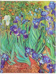 LLIBRETA PAPERBLANKS ULTRA LINED VAN GOGH'S IRISES | 9781439782026 | PB 8202-6 | Llibreria La Gralla | Llibreria online de Granollers