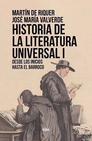 HISTORIA DE LA LITERATURA UNIVERSAL (VOL. 1) | 9788411320627 | DE RIQUER MORERA, MARTÍN / VALVERDE PACHECO, JOSÉ MARÍA | Llibreria La Gralla | Llibreria online de Granollers