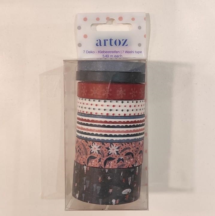 PACK WASHITAPE ARTOZ NADAL | 7612996971757 | Llibreria La Gralla | Librería online de Granollers