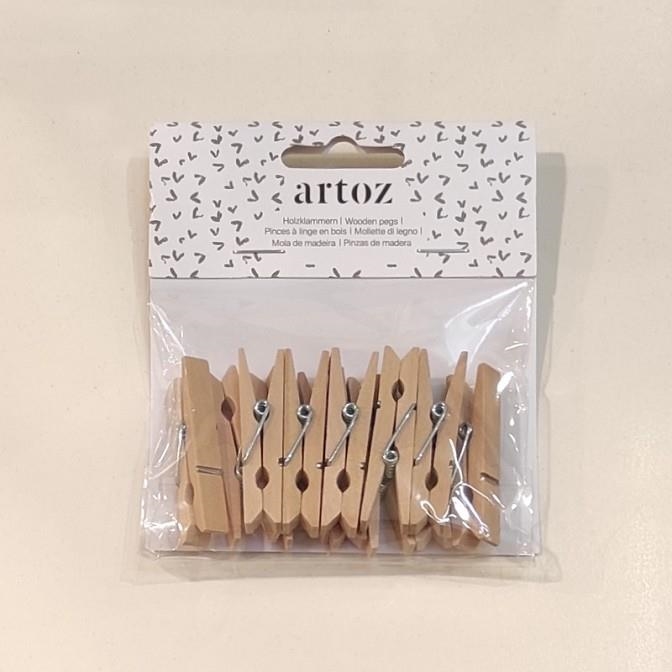 PINCES FUSTA ARTOZ MITJANES | 7612450026597 | Llibreria La Gralla | Librería online de Granollers